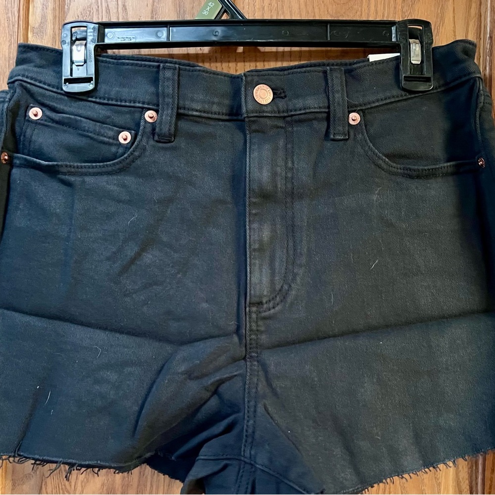 NWT Victoria's Secret Black Jean Shorts Classic Design Sz 29